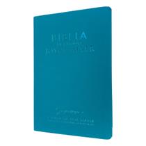 Biblia Joyce Meyer Azul Tifany de estudos Nvi