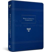 Bíblia Judaica Completa Letra Normal Capa Luxo Azul - Editora Vida
