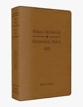 Bíblia King James 1611 Bilíngue Letra Normal Capa Luxo Caramelo - BKJ1611 - BIBLIA KING JAMES LT Bíblia King James 1611 Bilíngue Letra Normal Capa Luxo Caramelo - BKJ1611 - BIBLIA KING JAMES LT