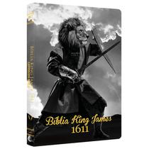 Bíblia King James 1611 - Bkj - Ultrafina Lettering - Capa Soft Touch Leão Guerreiro - Bv Books
