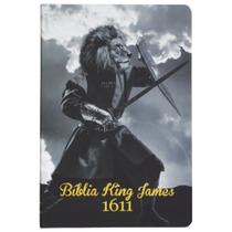 Bíblia King James 1611 - Bkj - Ultrafina Lettering - Capa Soft Touch Leão Guerreiro
