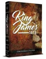 Bíblia King James 1611 C/Concordância Palavras Jesus em Vermelho Capa Leão - Editora BVBooks