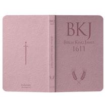 Bíblia King James 1611 | Fiel | Ultrafina Rosa - BVBOOKS