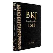 Bíblia King James 1611 Letra Extra Gigante Capa Luxo Preta Leitura confortável Presente Perfeito