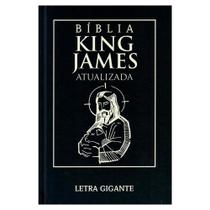 Bíblia King James Atualizada Letra Gigante Capa Dura Jesus Minimalista