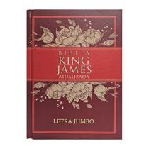 Bíblia King James Atualizada Letra Jumbo Capa Dura Vermelha