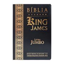 Bíblia King James Atualizada Letra Jumbo Coverbook Compacta Preta
