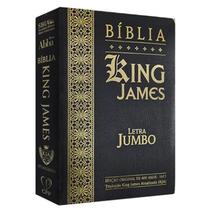 Bíblia King James Atualizada Letra Jumbo Coverbook Compacta Preta