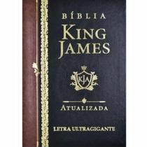 Bíblia King James Atualizada - Letra Ultra Gigante - Preta - Art Gospel