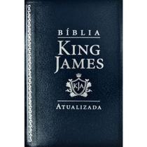 Bíblia King James Atualizada Slim Azul - Editora: Art Gospel