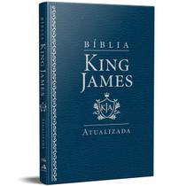 Bíblia King James Atualizada Slim - Azul