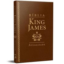 Bíblia King James Atualizada Slim Kja Marrom Luxo - Art Gospel