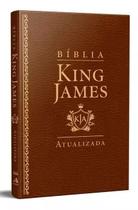 Bíblia King James Atualizada Slim Kja Marrom Luxo - Art Gospel