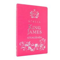 Bíblia King James Atualizada Slim Kja Pink Feminina