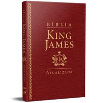 Bíblia King James Atualizada Slim Kja Vinho Luxo