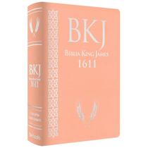 Bíblia King James - BKJF - Letra Ultragigante - Capa Luxo Rose - Bv Books