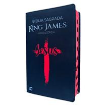 Bíblia King James Cruz KJA com indice e Letras grandes