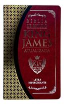 Bíblia King James De Estudo Atualizada Kja Letra Hipergigante + Índice Pentecostal Batista Assembleia Universal