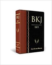 Bíblia King James De Estudo Holman - Marrom Com Preta