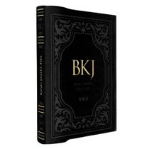 Bíblia King James Fiel 1611 Extra Gigante Capa Luxo Preta