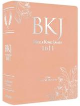 Biblia King James Fiel 1611 - Letra Ultra Gigante - Rose Luxo - BV FILMS & BV BOOKS BIBLIA
