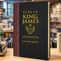 Bíblia King James KJA Letra Hipergigante Capa Dura Clássica Bíblia King James KJA Letra Hipergigante Capa Dura Clássica