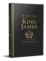 Bíblia King James Slim RA Preta luxo com indice