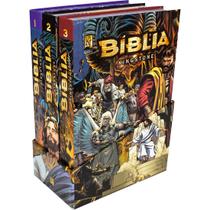 Bíblia Kingstone - 3 Volumes em Quadrinhos Bíblia Kingstone - 3 Volumes em Quadrinhos