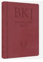 Biblia kjf ultrafina ampliada vermelha - BKJ1611 - BIBLIA KING JAMES LT