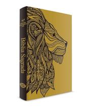 Bíblia Leão Dourado - Capa Dura Luxo - ACF