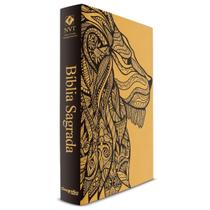Bíblia Leão Dourado - Capa Dura - NVT