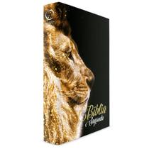 Bíblia Leão Ouro - Capa Dura - NAA - BOOK7