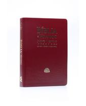 Biblia letra grande - nra ziper vermelho