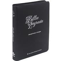 Bíblia Linha Ouro, Letra Gigante, Capa Sintética Preta com Zíper, Edição com Letras Vermelhas - Sbb Bíblia Linha Ouro, Letra Gigante, Capa Sintética Preta com Zíper, Edição com Letras Vermelhas - Sbb