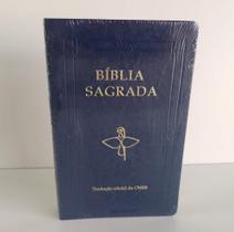 Bíblia Luxo Letra Grande - Azul - CANCAO NOVA