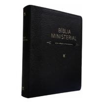 Bíblia Ministerial - Nvi - Capa Pu Preta Luxo - VIDA