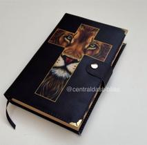 BIBLIA MODELO CARTEIRA leão cruz EVANGÉLICA COM HARPA E CORINHOS INDICE BIBLIA MODELO CARTEIRA leão cruz EVANGÉLICA COM HARPA E CORINHOS INDICE