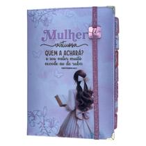 Bíblia Mulher Virtuosa capa dura acolchoada Com Harpa e Abas Adesivas + Marca páginas