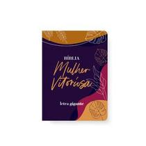 Bíblia mulher vitoriosa Tropical - Letra gigante