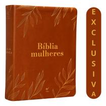 Bíblia Mulheres Naa Capa Luxo Marrom Folhas Caramelo Duas Colunas Espaço Para Anotações Edição Exclusiva Vivia Bíblia Mulheres Naa Capa Luxo Marrom Folhas Caramelo Duas Colunas Espaço Para Anotações Edição Exclusiva Vivia