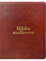 Bíblia mulheres naa - duas colunas - básica marrom