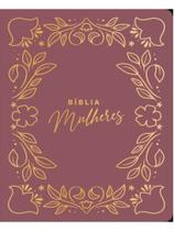 Bíblia mulheres nvt - duas colunas - frame floral pink Bíblia mulheres nvt - duas colunas - frame floral pink