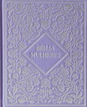 Bíblia Mulheres NVT - Uma Coluna Capa Dura Vintage Roxa