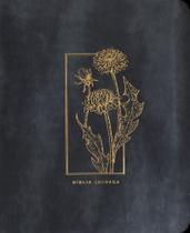 Bíblia Mulheres NVT - Uma Coluna - Floral Grafite