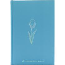 Bíblia NAA, Light Blue, Capa Dura SBB Capa dura ilustrada, flower Bíblia NAA, Light Blue, Capa Dura SBB Capa dura ilustrada, flower