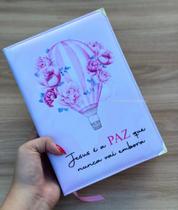 Biblia NTLH Balão rosa Jesus é a Paz - SBB