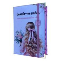 Bíblia NTLH Garota buquê guarda-me Senhor + Elástico rosa Capa Dura Acolchoada com Indice Bíblia NTLH Garota buquê guarda-me Senhor + Elástico rosa Capa Dura Acolchoada com Indice