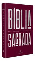Bíblia NVI, Capa Dura, Vinho, Econômica, Pedra Angular Bíblia NVI, Capa Dura, Vinho, Econômica, Pedra Angular