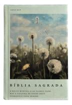 Bíblia NVI - Com Espaço Para Anotações, Letra Grande, Tecido - Dente-de-Leão