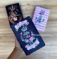 Bíblia NVI filha do rei - nova versao internacional grande E Índice Letras Grandes Capas exclusivas